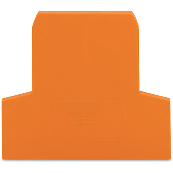 WAGO Abschlußplatte 2,5mm orange 281-309